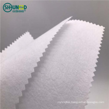 Good quality cut away embroidery backing paper 100%PET Chemical bond nonwoven fabric for embroidery backing